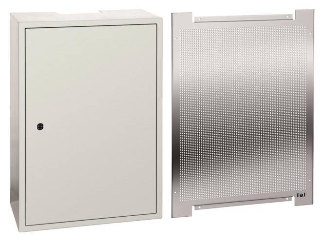 Televes Gehäuse mit MPTGH46 Montagelochplatte 400x600x200mm Install.Baumaterial Antennen