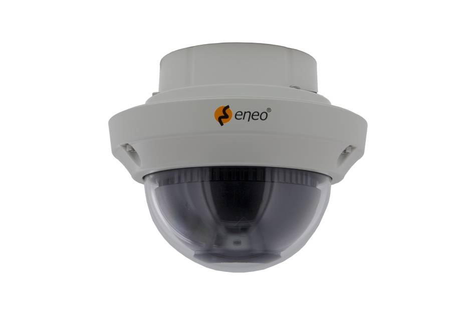 eneo MPD-72M2713M0B, HD Analog Dome, Motorized, WDR, Tag/Nacht, 1920x1080, 12VDC, 2,7-13,5mm, Infrarot, IP67, IK10