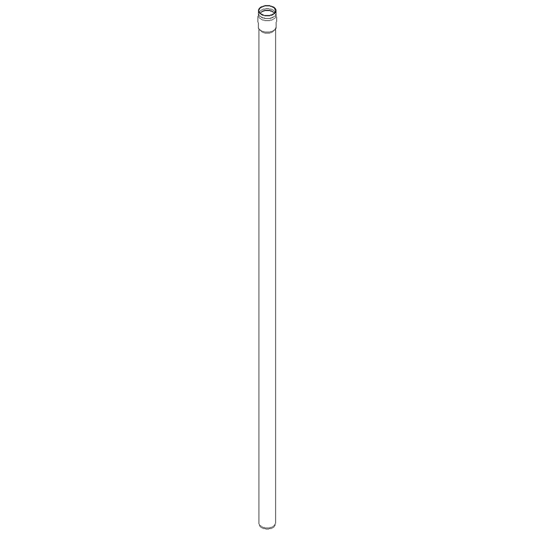 POLOPLAST POLO-KAL XS, Steckmuffenrohr, DN 40, Stange mit 1500mm, 1 Stk.