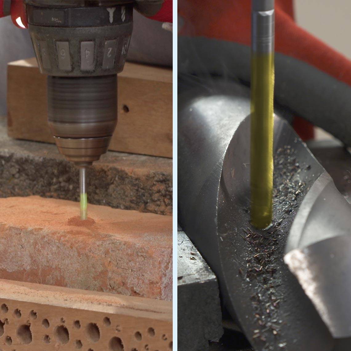 Hammersmith DrillBit Pro Bohraufsatz Set 7tlg. - Hammersmith DrillBit Pro Bohraufsatz Set 7-tlg. – Für Beton, Keramik, Metall, Holz & mehr – Tita