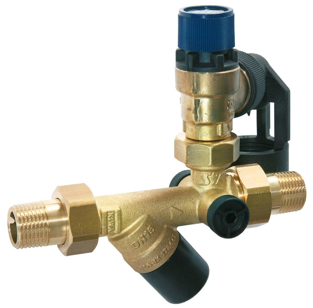 Syr Sicherheitsgruppe 1/2 10 bar, ohne Druckminderer