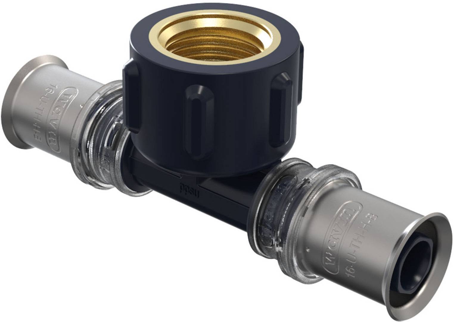 Wavin Tigris K5 T-Stück 25mm x 1/2 IG x 25mm