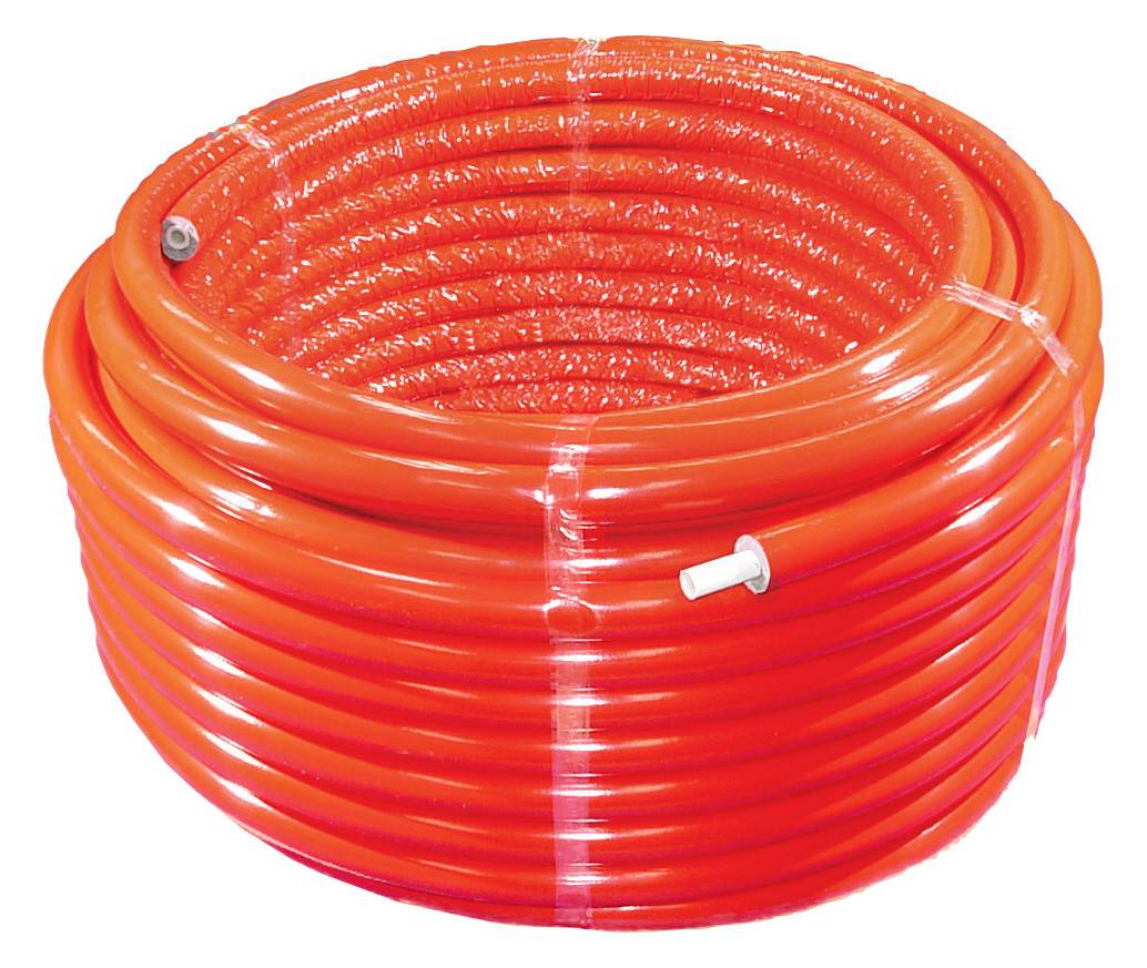 Wavin Tigris K1 Verbundrohr vorisoliert 9mm, 50 m/Ring, 16x2,0mm