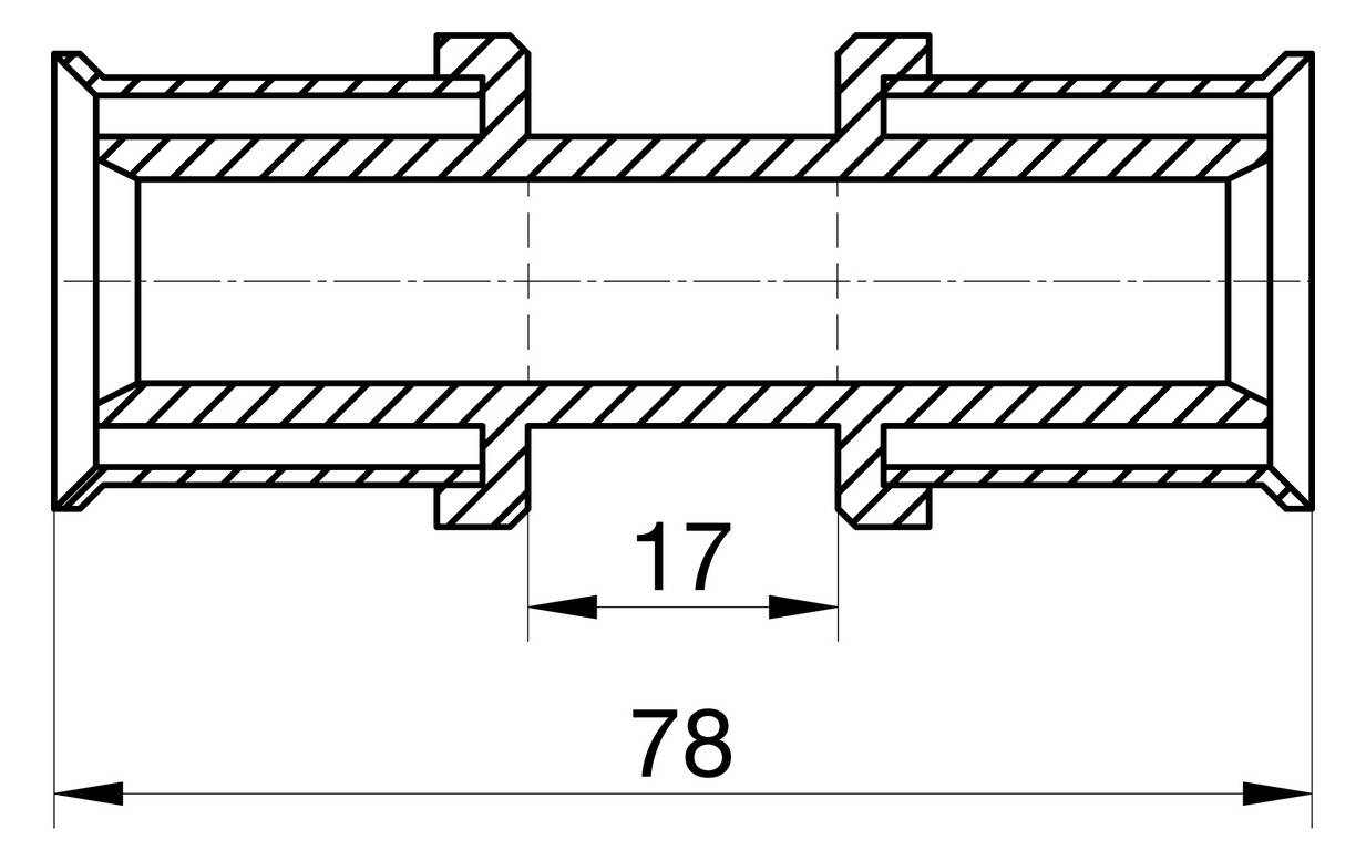Wavin Tigris M5 Kupplung 25mm