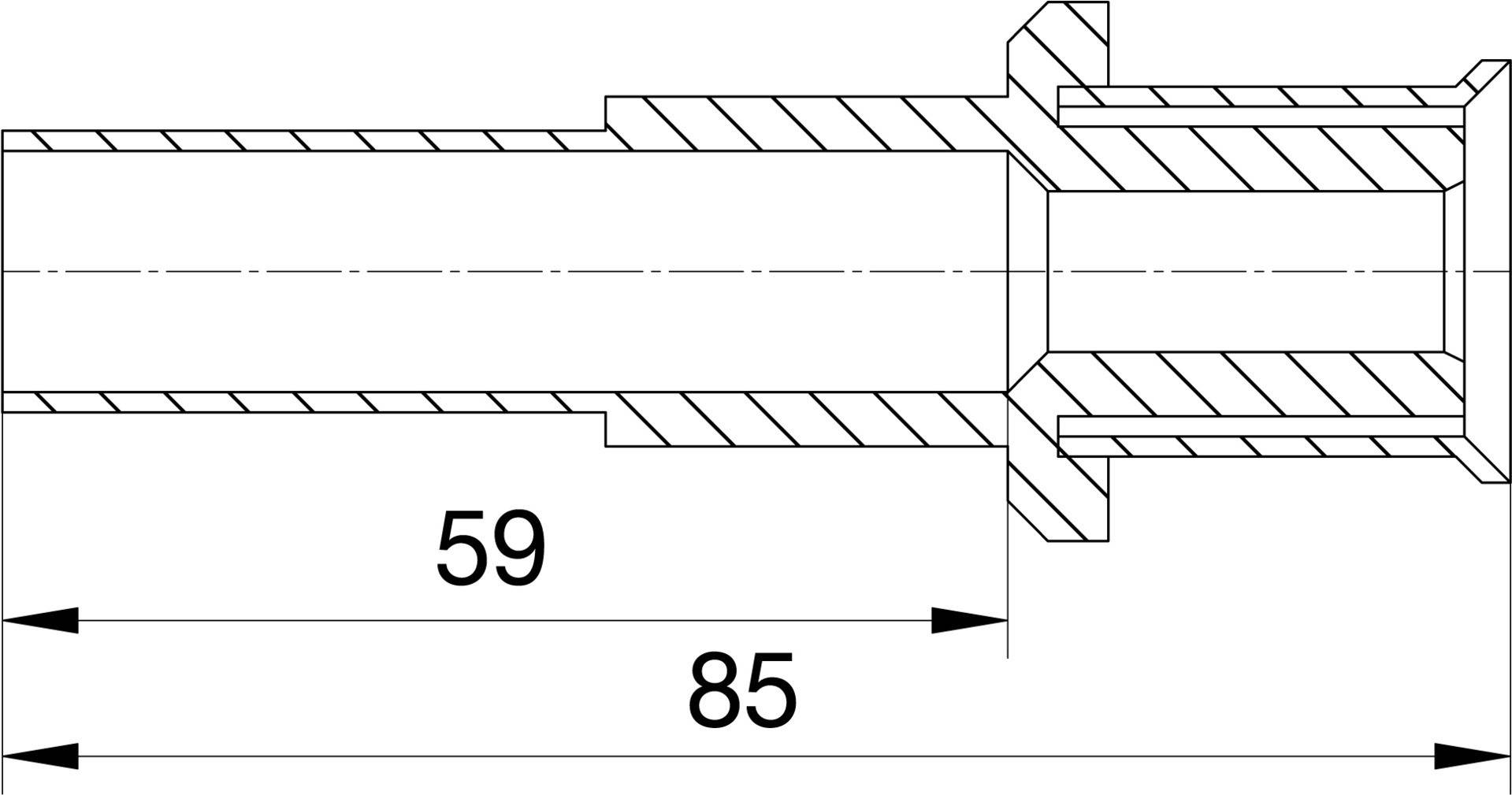 Wavin Tigris M5 Übergang auf Kupfer 20mm x 18mm