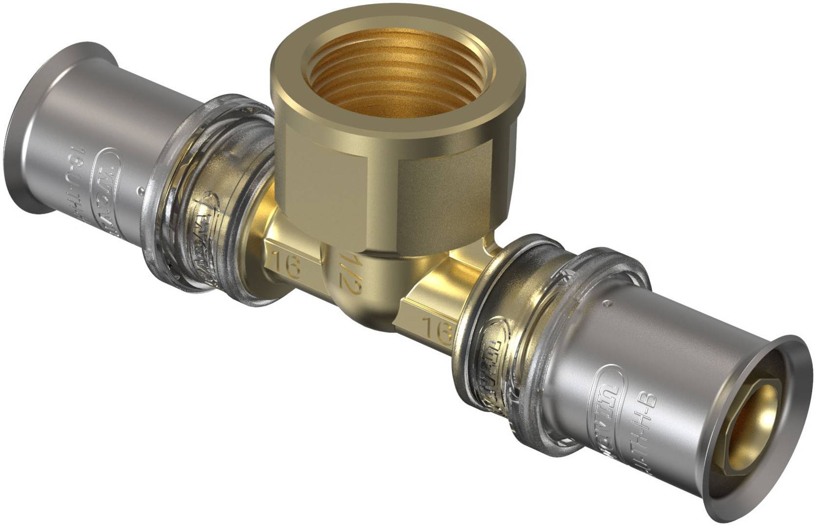 Wavin Tigris M5 T-Stück 32mm x 1 IG x 32mm