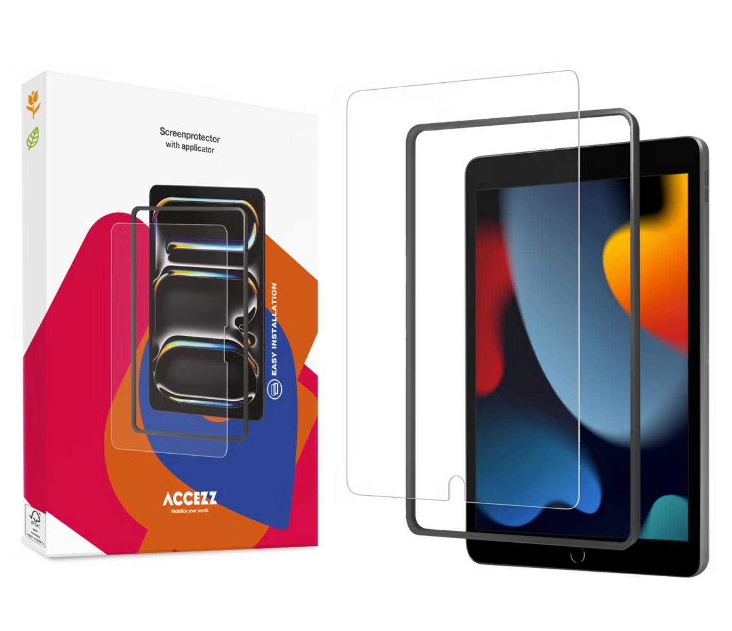 Accezz Displayschutzfolie für das iPad 9 (2021) / iPad 8 (2020)