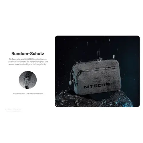 Nitecore NPP02 - Wasserdichte Crossbody Bag Nitecore NPP02 - Wasserdichte Crossbody Bag