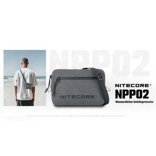 Nitecore NPP02 - Wasserdichte Crossbody Bag Nitecore NPP02 - Wasserdichte Crossbody Bag
