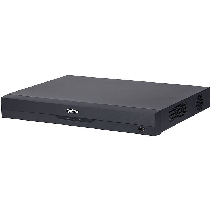 Dahua NVR4204-P-EI 4 Kanal NVR PoE, HDMI/VGA, NVR(4K Ultra HD max. Bildauflösung) | Features:mit PoE-Switch (Stromverso