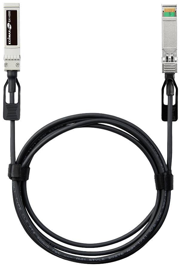 EDIMAX 10GbE SFP+DAC Direct Attach Cable, 2.0 Meter Multimedia-Technik Switche