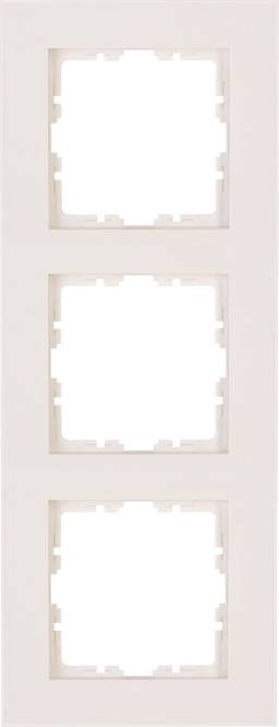 Kopp HK07 PURE Abdeckrahmen 3f 407029002 reinweiß Install.Baumaterial Schaltermat/Geb.Steu Schalter