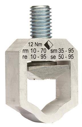Mersen V-Anschlussklemme Gr.00 00SZVK1 NH-Si-Lasttrennschalter Abg. unten M8 Industriematerial