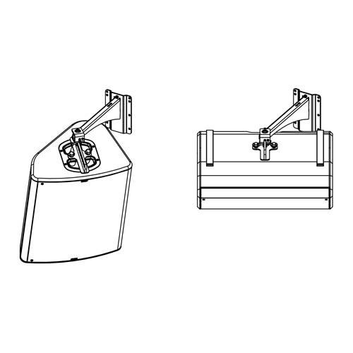 NEXO VNI-WM380 - Wandhalterung für Lautsprecher P15 (380 mm | inkl. 2x Schrauben)