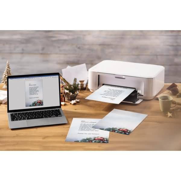 Weihnachtspapier A4 90g 100 Blatt Candlelight Cheer