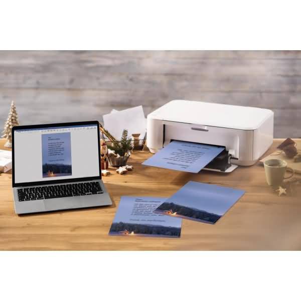 Weihnachtspapier A4 90g 100 Blatt Christmas Chapel