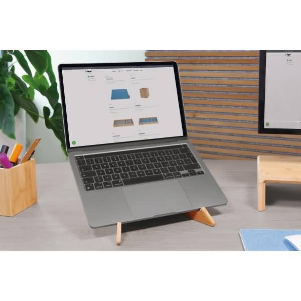 Laptopständer Eyestyle Bambus 600x145x8mm