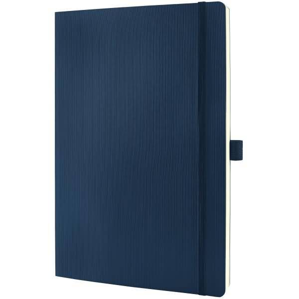 Notizbuch Conceptum ca. A4 194 S. Softcover blanko 80g midnight blue