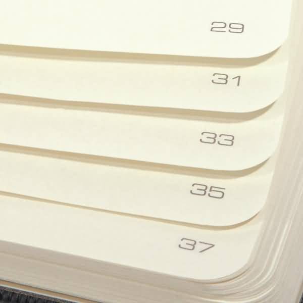 Notizbuch Conceptum ca. A5 194 S. Hardcover blanko 80g midnight blue