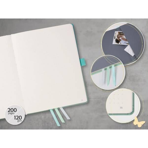 Bullet Journal Jolie Dot-Lineatur Gradient Sky A5+ 120g 200 Seiten
