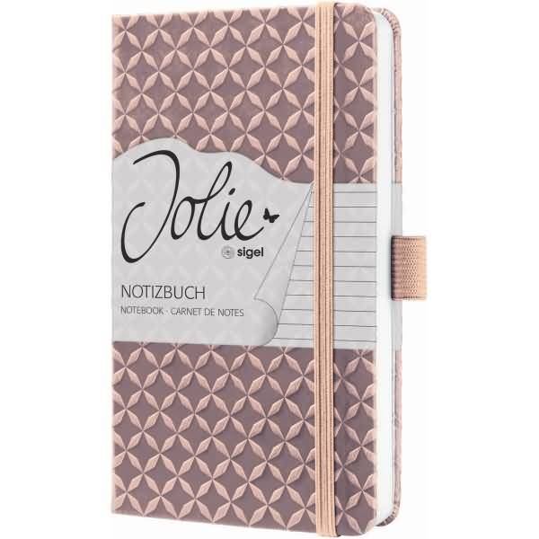 Notizbuch Jolie JN136 A6 liniert Pearl Rose