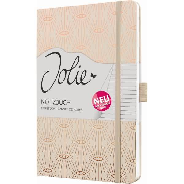 Notizbuch Jolie Hardcover ca. A5 Mystic Sand liniert 80g
