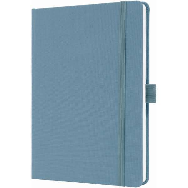 Notizbuch Jolie ca. A5 192 Seiten Hardcover liniert 100g powder blue