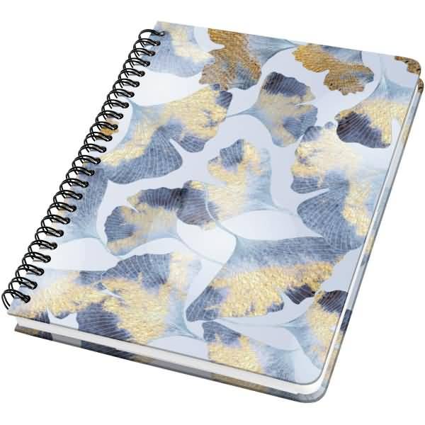 Spiral-Notizbuch Jolie Dot-Lineatur ca. A5 Ginkgo Harmony 120 Seiten 100g