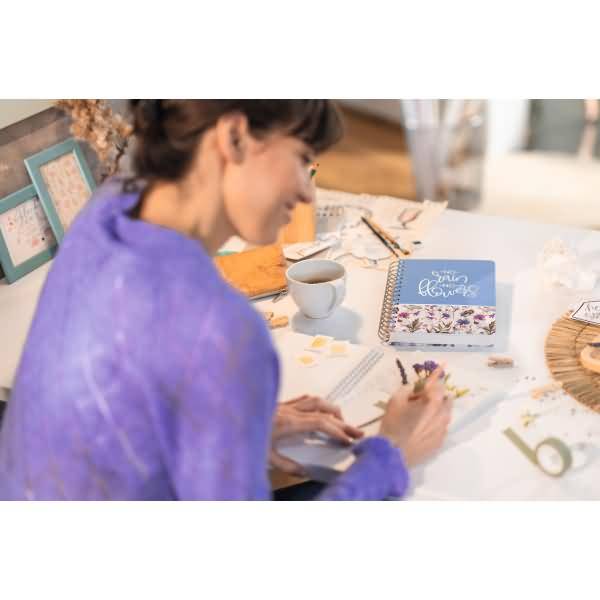 Spiral-Notizbuch Jolie Dot-Lineatur ca. A5 Ginkgo Harmony 120 Seiten 100g