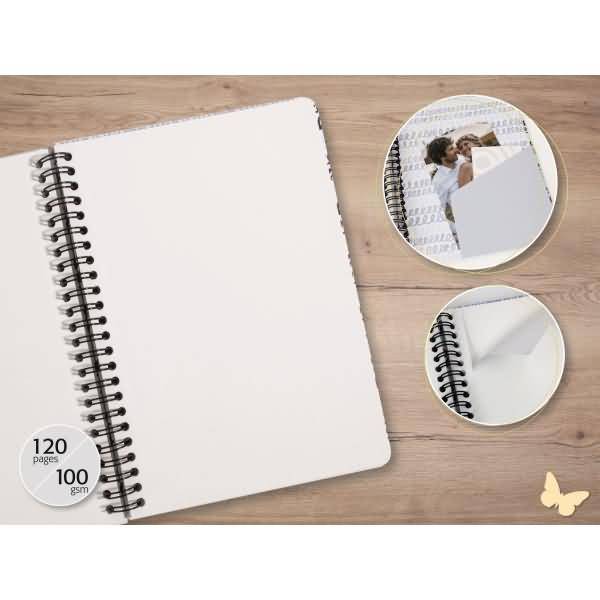 Spiral-Notizbuch Jolie Dot-Lineatur ca. A5 Ginkgo Harmony 120 Seiten 100g