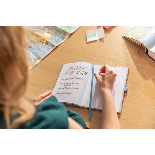 Notizbuch Jolie Hardcover ca. A5 Pure Ginkgo 192 Seiten liniert 100g