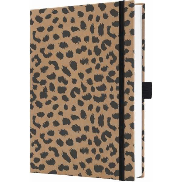 SIGEL Notizbuch Jolie JN851 A5 liniert Pure Cheetah