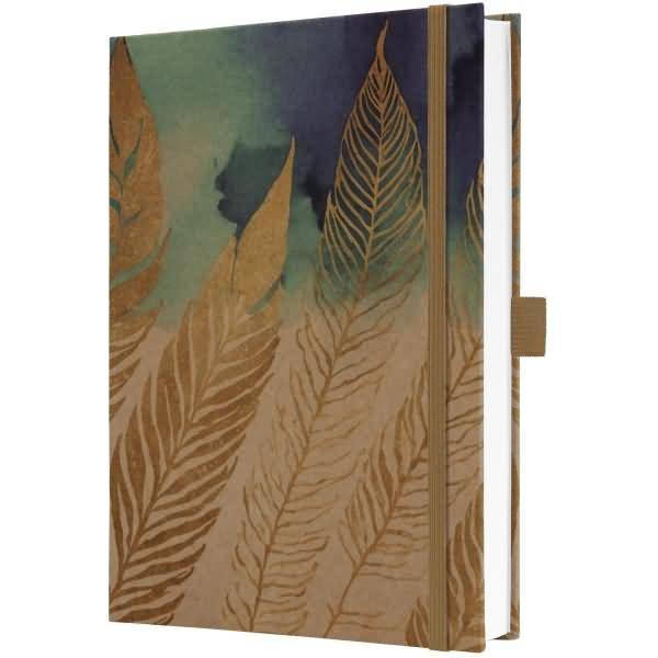 Notizbuch Jolie Hardcover ca. A5 Pure Feathers 192 Seiten liniert 100g