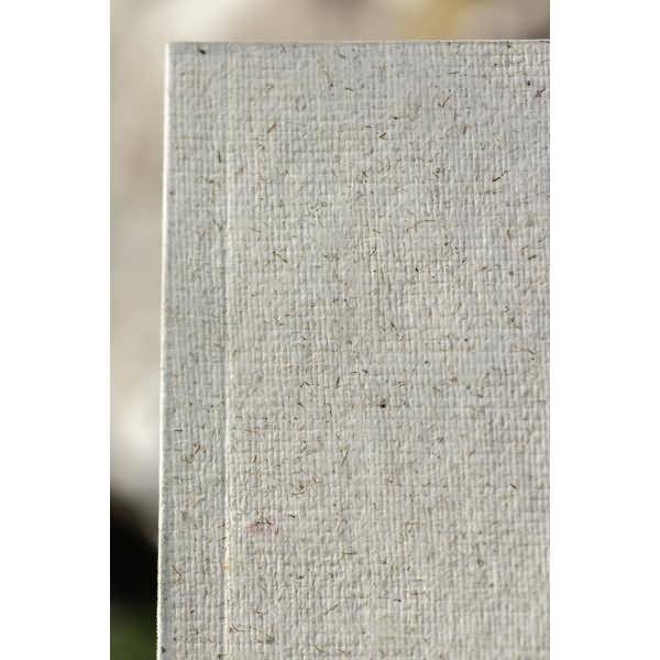 Notizbuch Re-Up Tea ca. A5 100 Seiten Softcover kariert 100g kalkweiß vegan