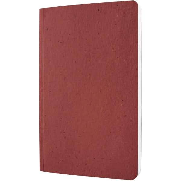 Notizbuch Re-Up Tea ca. A5 100 Seiten Softcover liniert 100g rot vegan