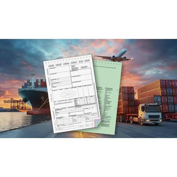 Internationaler Frachtbrief SD A4 4 Blatt VE=50 Stück