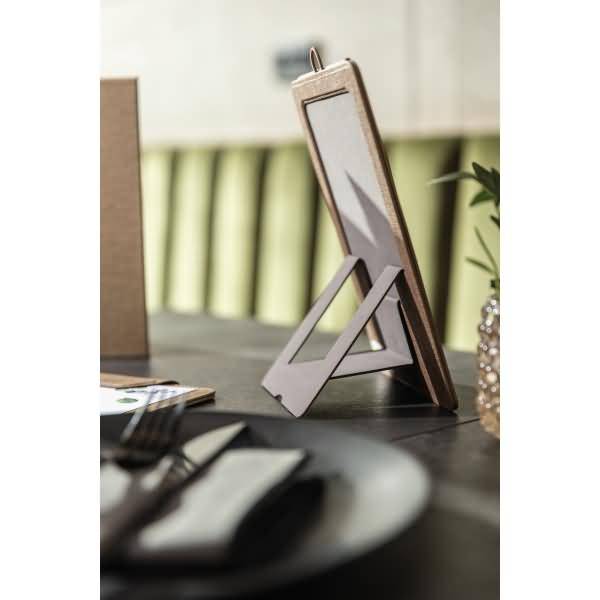 Speisekarten-Klemmbrett für DIN A5 Kunststoff beige