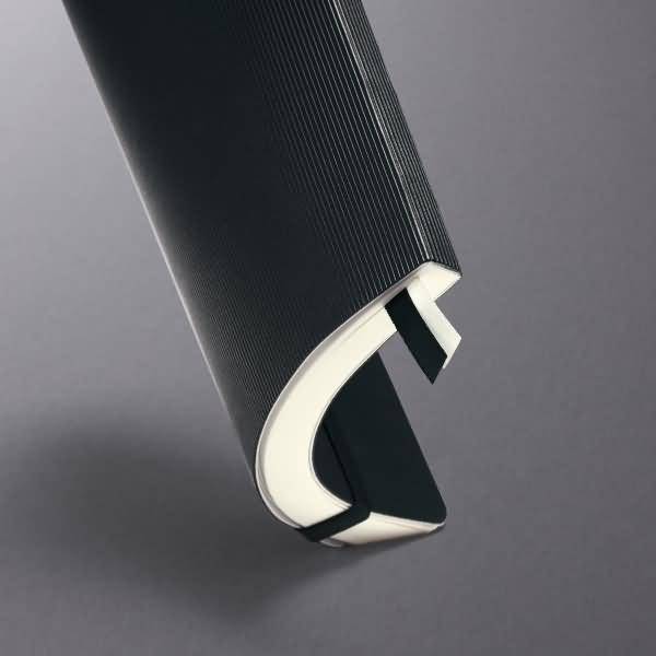 Notizbuch Conceptum ca. A5 194 S. Softcover blanko 80g schwarz