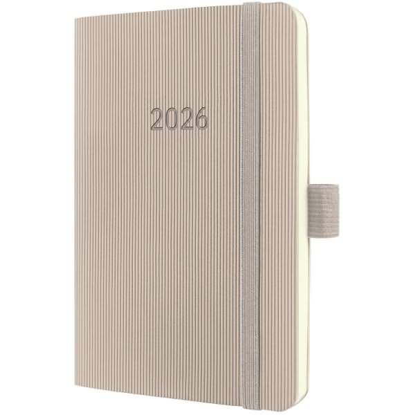 Wochenkalender Conceptum ca. A6 Softcover taupe 2026