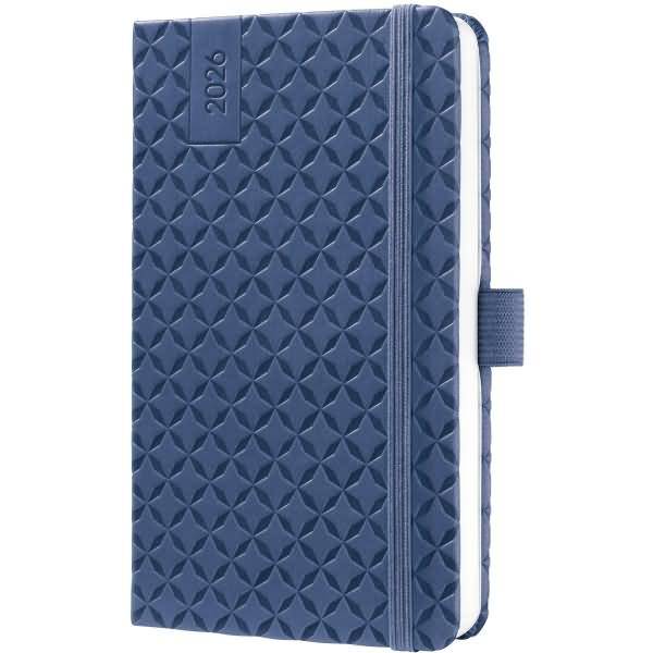Wochenkalender Jolie ca. A6 Hardcover indigo blue 2026