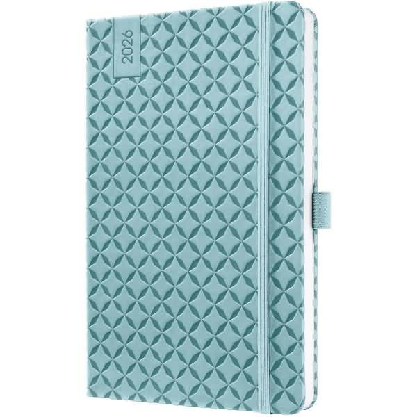 Wochenkalender Jolie ca. A5 Hardcover sky blue 2026