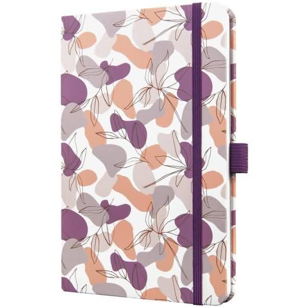 Wochenkalender Jolie ca. A5 Hardcover Summer Linear Leaves 2026