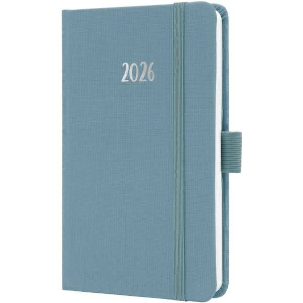 Wochenkalender Jolie ca. A6 Hardcover powder blue 2026