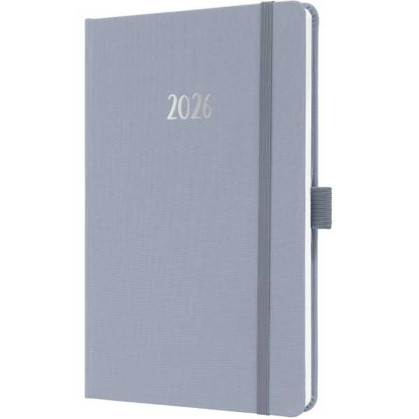 Wochenkalender Jolie ca. A5 Hardcover light lilac 2026