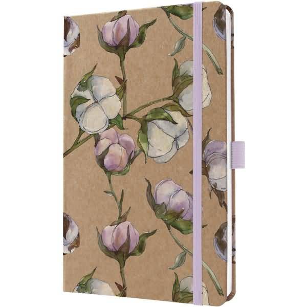 Wochenkalender Jolie ca. A5 Hardcover Cotton Fields 2026