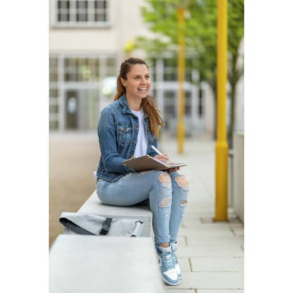 Wochenkalender Linescape ca. A5 DE Hardcover blau 2026