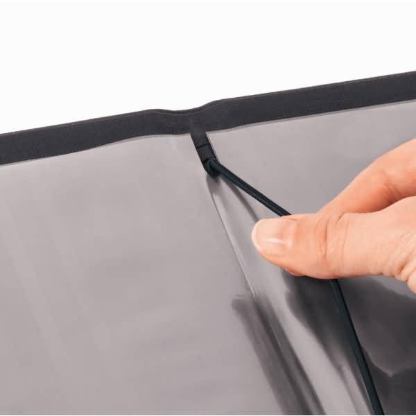 Doppel-Transparenthülle A4 mit Falz für Getränke-Mappen 10 Stück