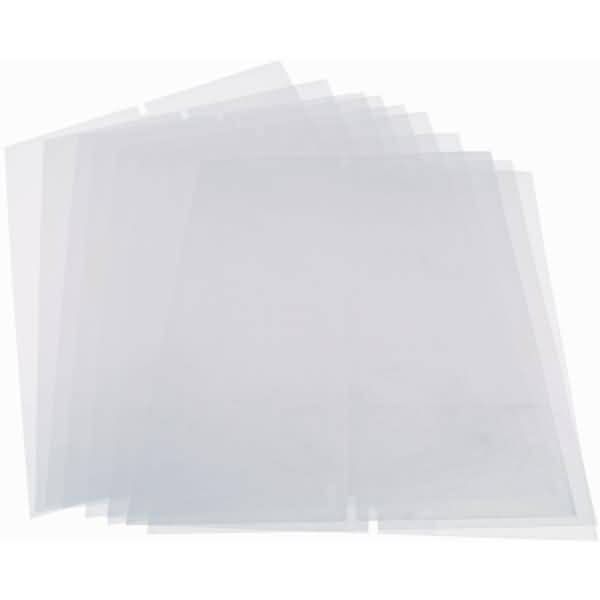 Doppel-Transparenthülle A4 mit Falz für Getränke-Mappen 10 Stück