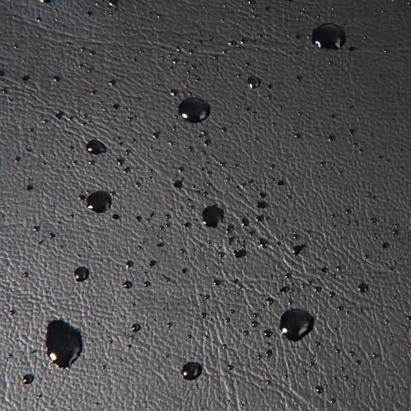 Einband für Formularbücher A4hoch Kunststoff Lederoptik schwarz matt