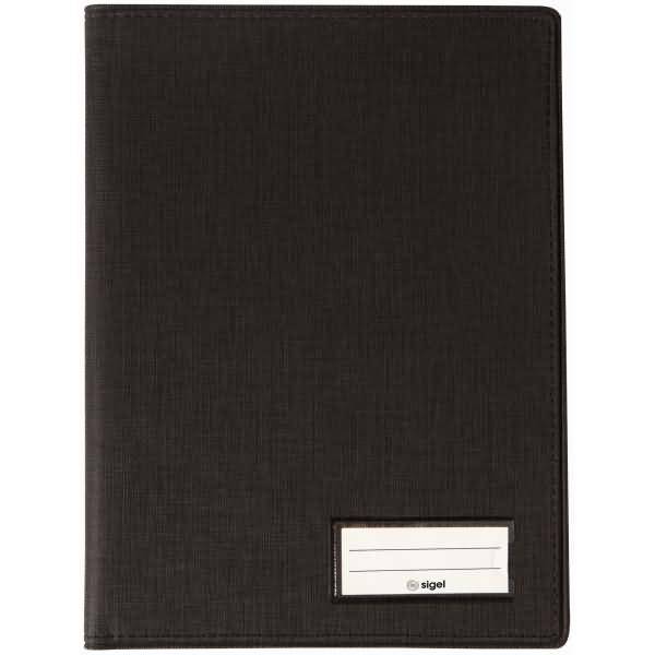 Einband für Formularbücher A5hoch Kunststoff anthrazit